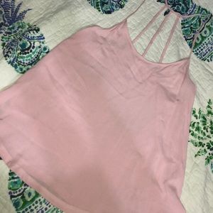 Baby Pink Spaghetti Strap